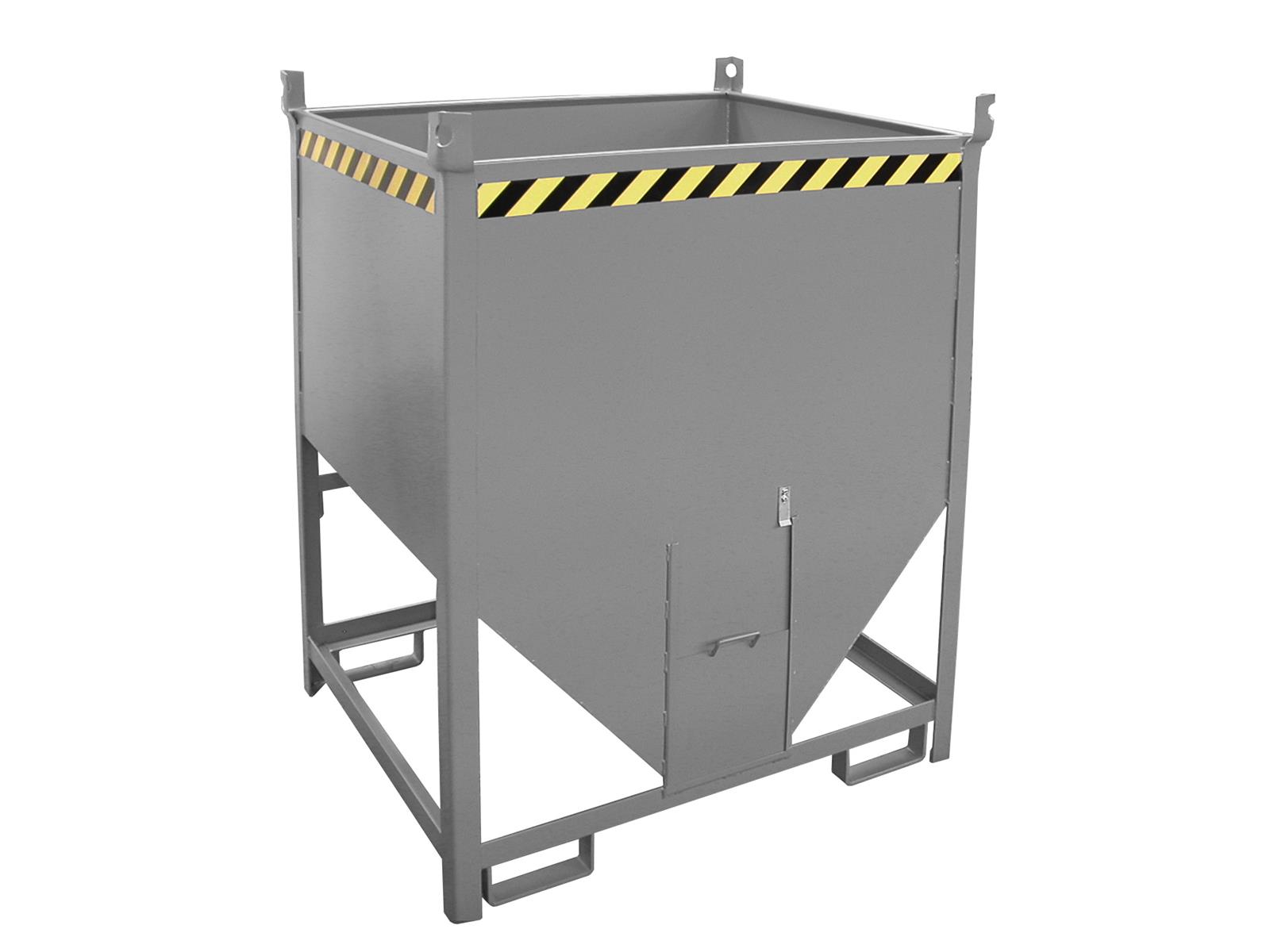 Silobehälter SGS 100 1,00m³ 1000x1200x1495mm RAL 7005 Mausgrau