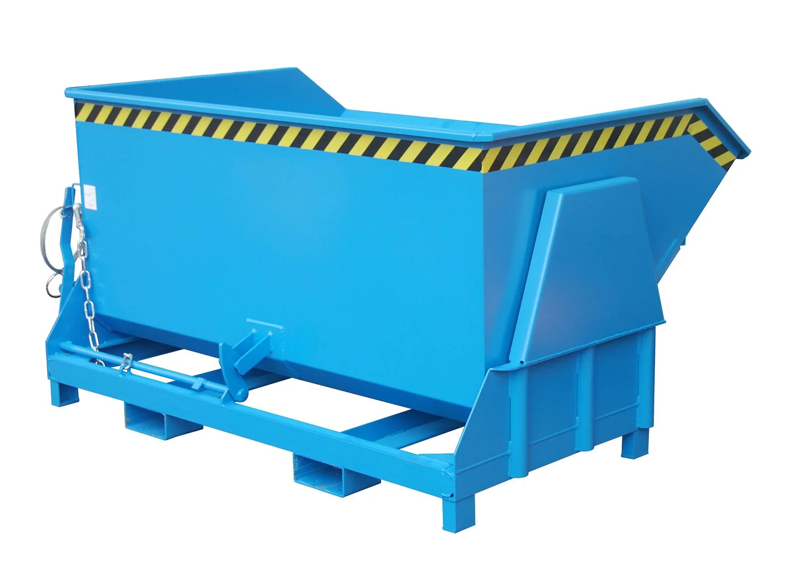 Kippbehälter BK 150 1,50m³ 1430x1950x1070mm RAL 5012 Lichtblau