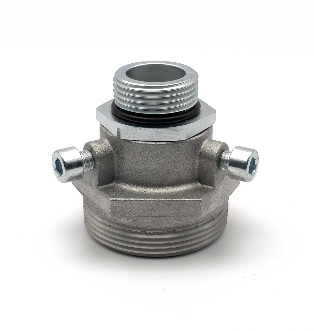 2- teiliger Fassadapter 2" x 1" AG für Diesel Fasspumpe