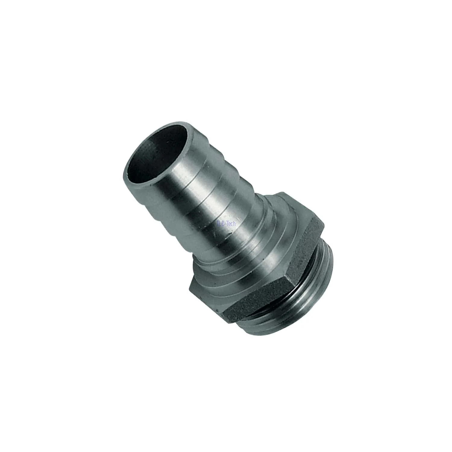 Attacco per tubo INOX da 3/4" AG-19mm per soluzione di urea AdBlue® PIUSI, Schlauchanschluss, Metall, Gewinde, Schlauchadapter, rund