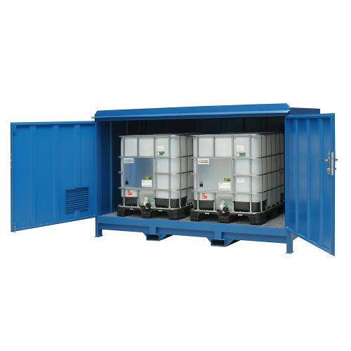 Fassregal RS 2900x1400x2000mm: Optimale Lagerlösung für 200L/1000L Behälter Fassregal RS 2900x1400x2000mm: Optimale Lagerlösung für 200L/1000L Behälter