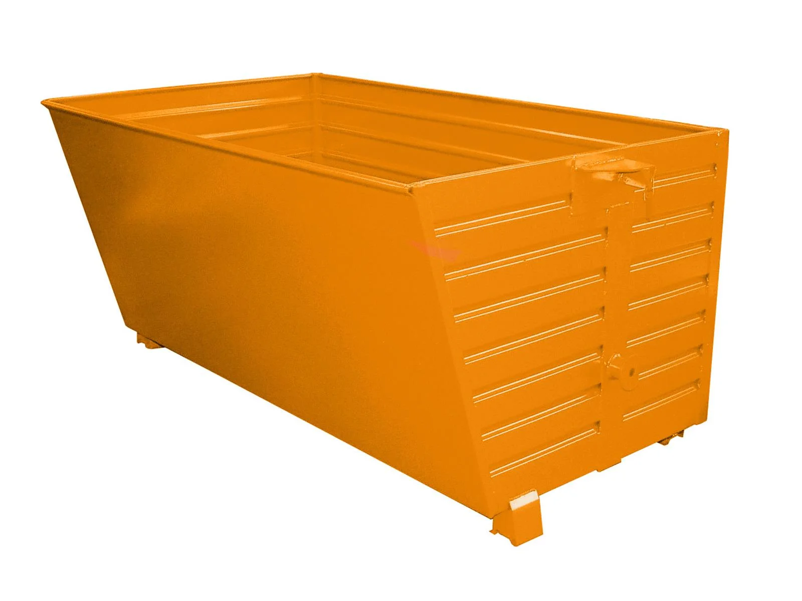 Cassone ribaltabile impilabile BSK 200 1200x2000x1000 2m³ RAL 2000 giallo-arancione