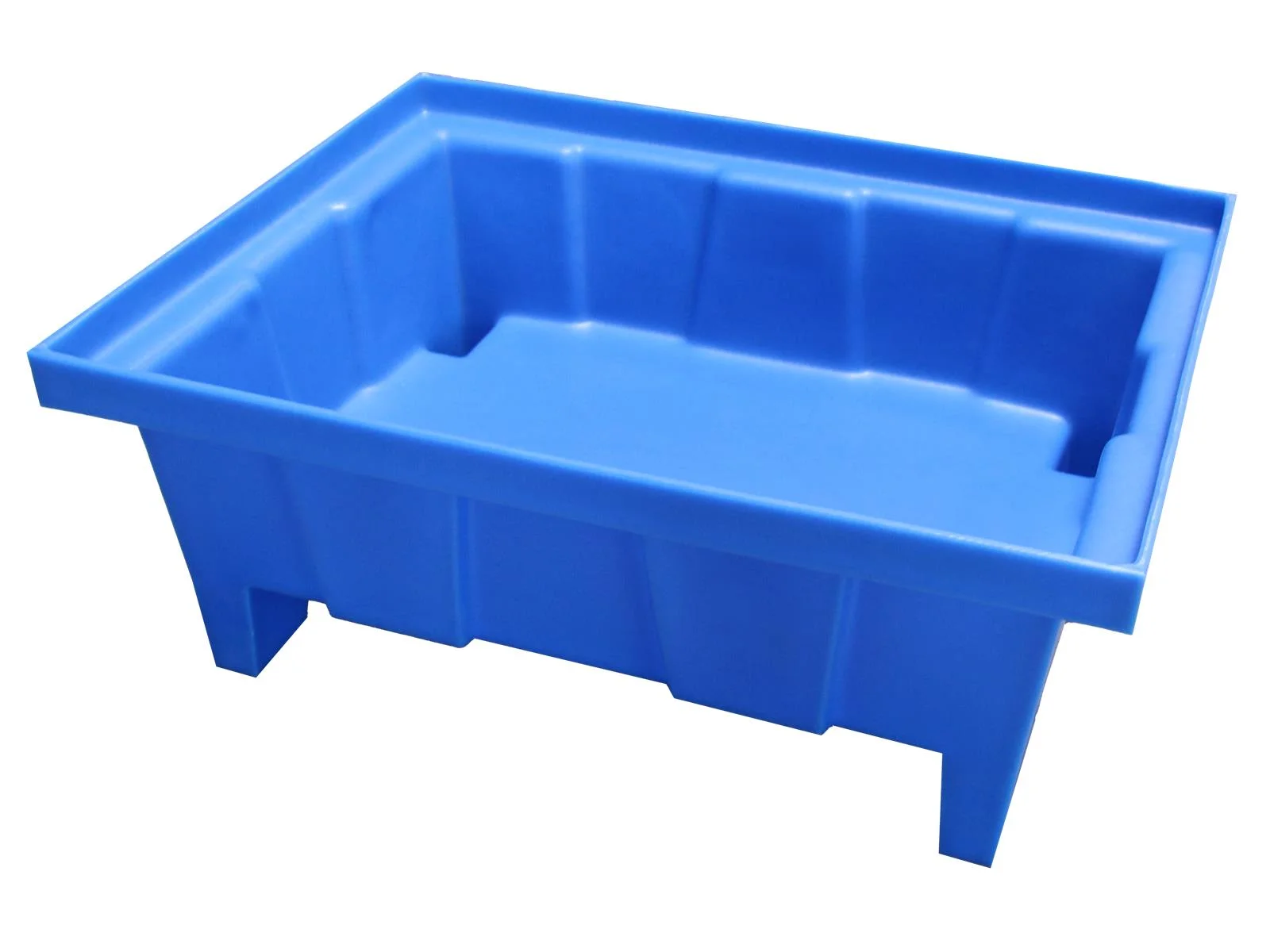 Mini spill containment tray 70 liters with legs – made from HDPE