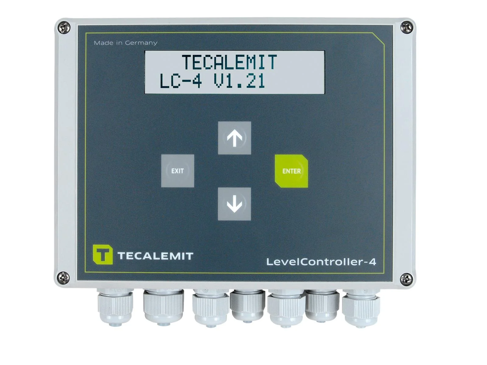 Misuratore di livello LevelController 4 LTE, escluse le sonde di livello HORN TECALEMIT., LevelController-4, Tecalemit, Panel, Bedienfeld, Digitale Anzeige