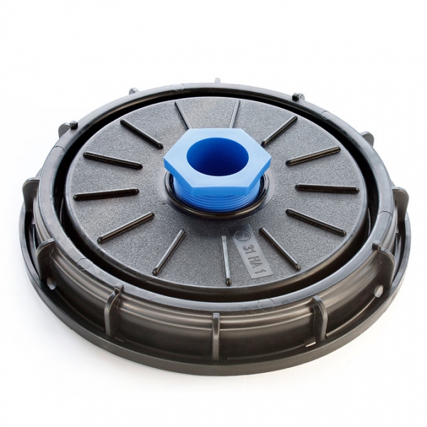 Schraubkappe für IBC, IG 2" IBC DN 225 (schwarz) Schraubkappe für IBC, IG 2" IBC DN 150 (grün) Lebensmittel