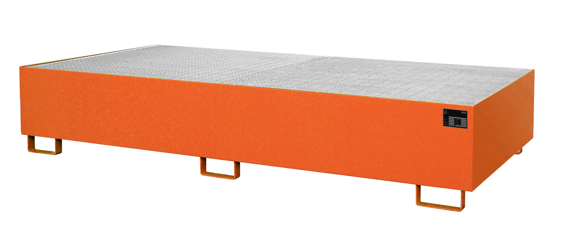 Regalwannen 2650x1300x435mm 1000 Liter mit Gitterrost
