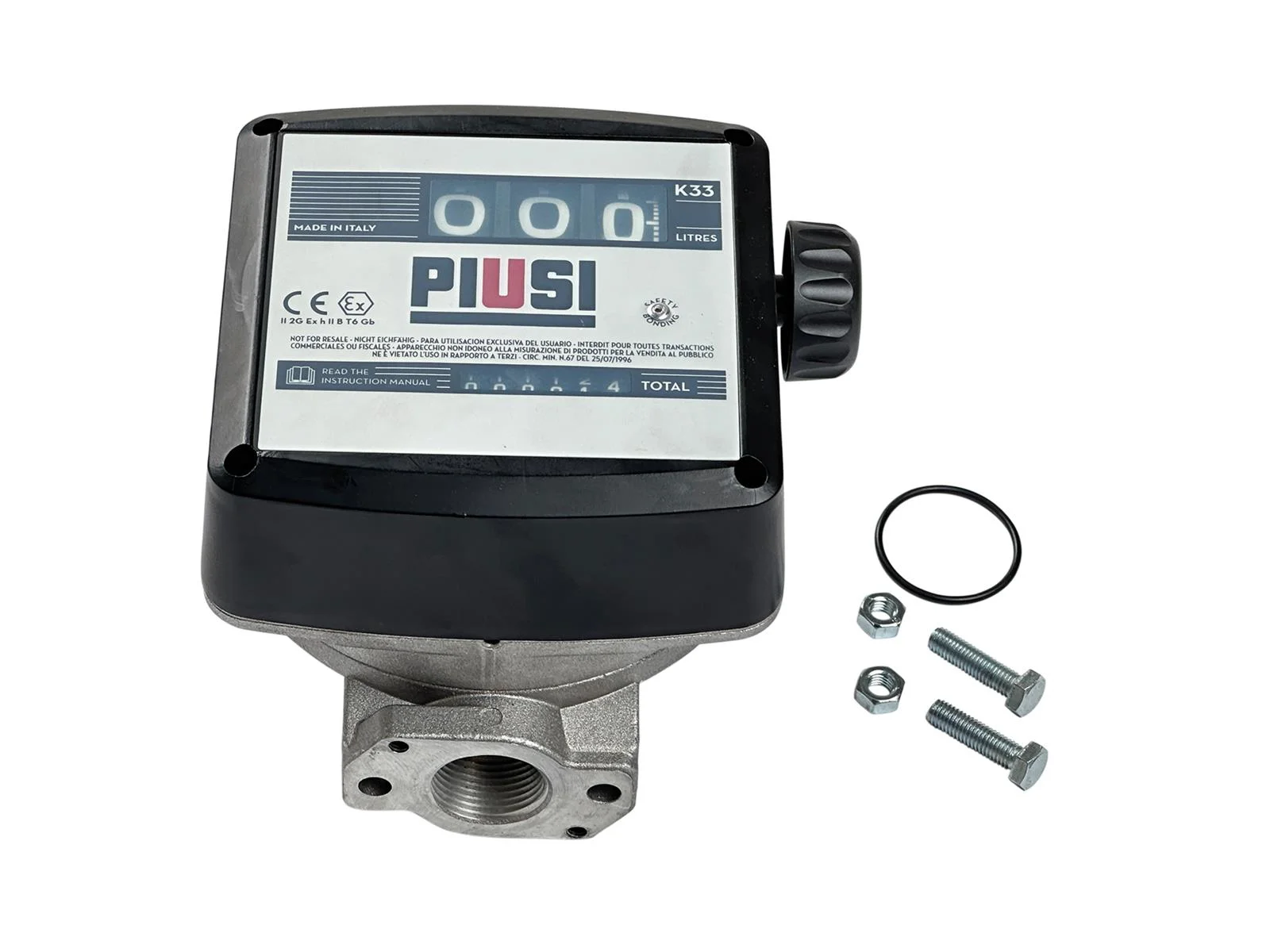 Contatore meccanico a rulli PZ300-ex, antideflagrante, non omologato - Piusi, digital, Messgerät, Ventil, Instrument, Messgerät