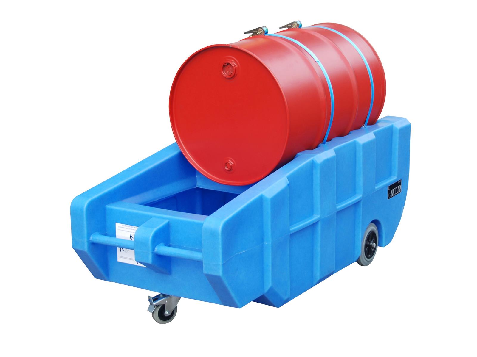 Fahrbare PE-Auffangwanne 1600x740x640mm 230 Liter | Typ WPT | BAUER SĂĽdlohn - GREEN LINE Fahrbare PE-Auffangwanne 1600x740x640mm 230 Liter | Typ WPT | BAUER SĂĽdlohn - GREEN LINE