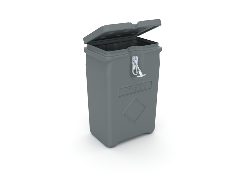 ROTH Box di Sicurezza 50 Litri Omologata ADR in PE-HD