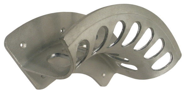 Aluminium Schlauchhalter übergroß