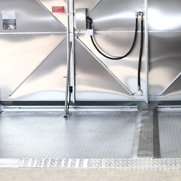 Punto di rifornimento carburante KAP-ECO – allestimento esterno – pacchetto completo