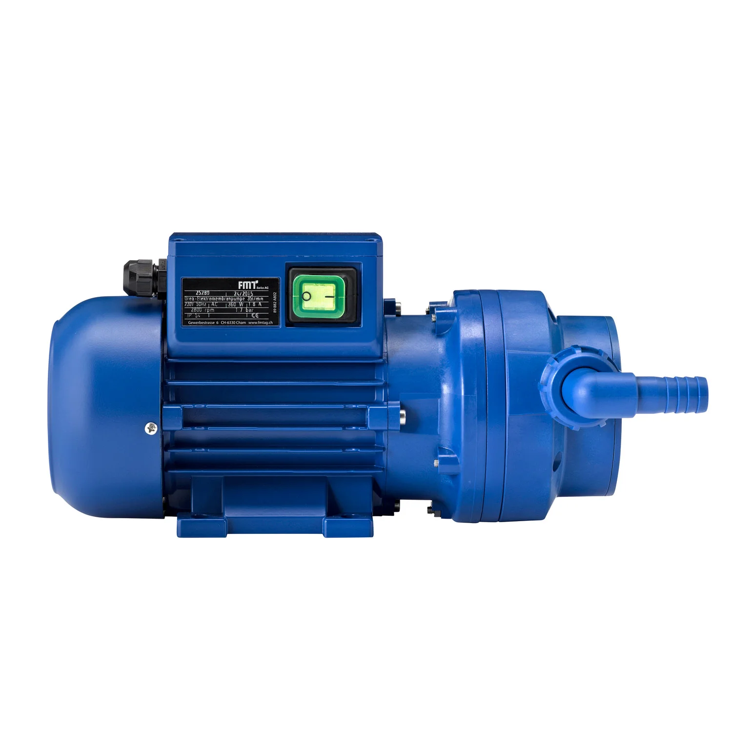 Pompa elettro-membrana AdBlue® da 35 L/min, 230 V, 1~AC, 50 Hz