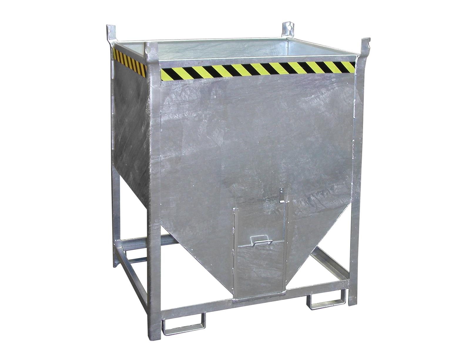 Silobehälter SGS 100 1,00m³ 1000x1200x1495mm feuerverzinkt