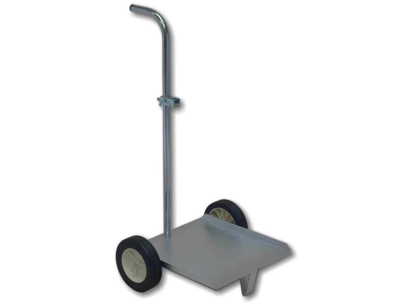 Carrello MATO per contenitori di olio da 50 a 60 litri.
