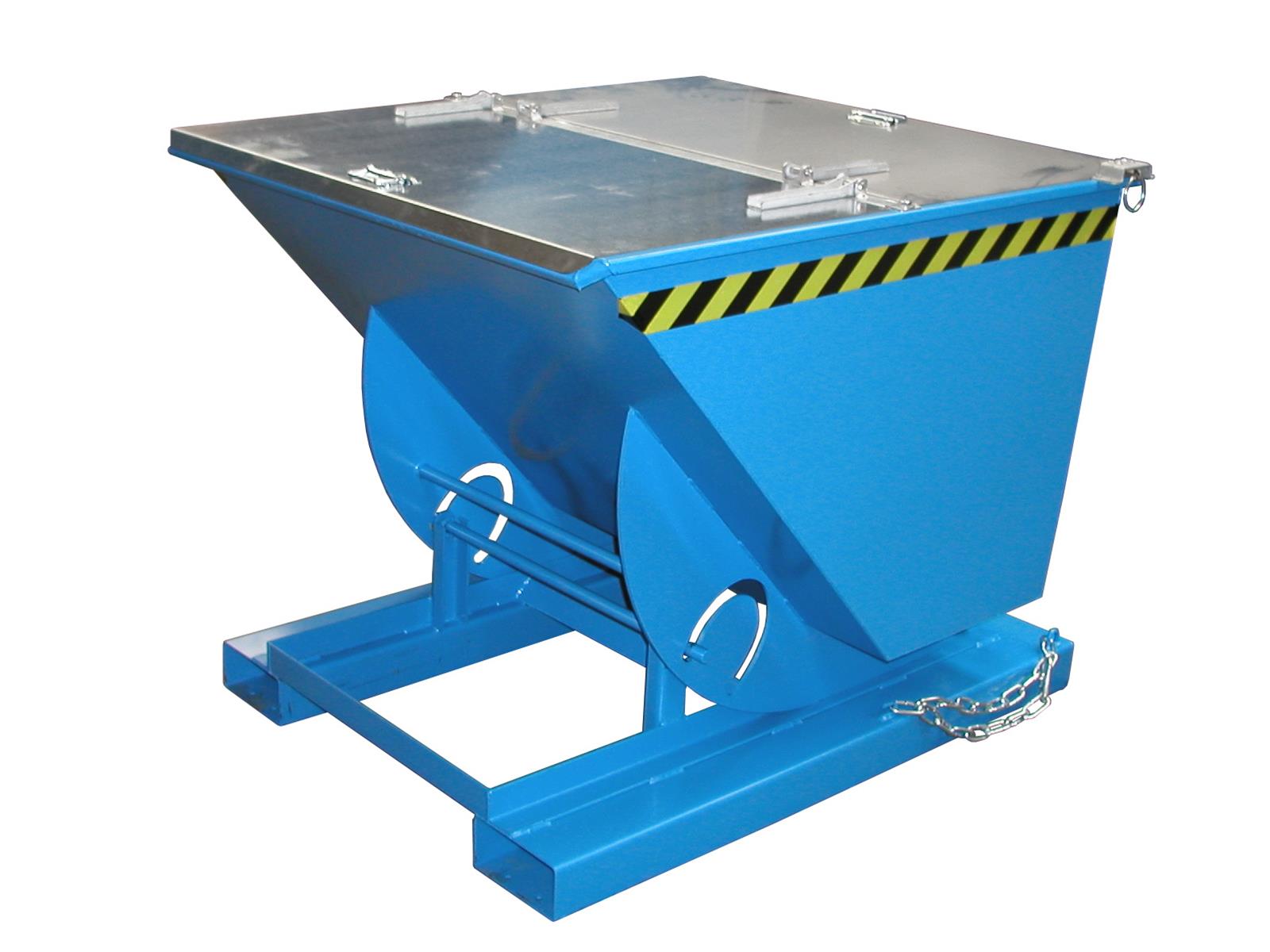 Tipping Container 0.75m³ 1420x1190x1070mm AK 75 RAL 5012 Light Blue