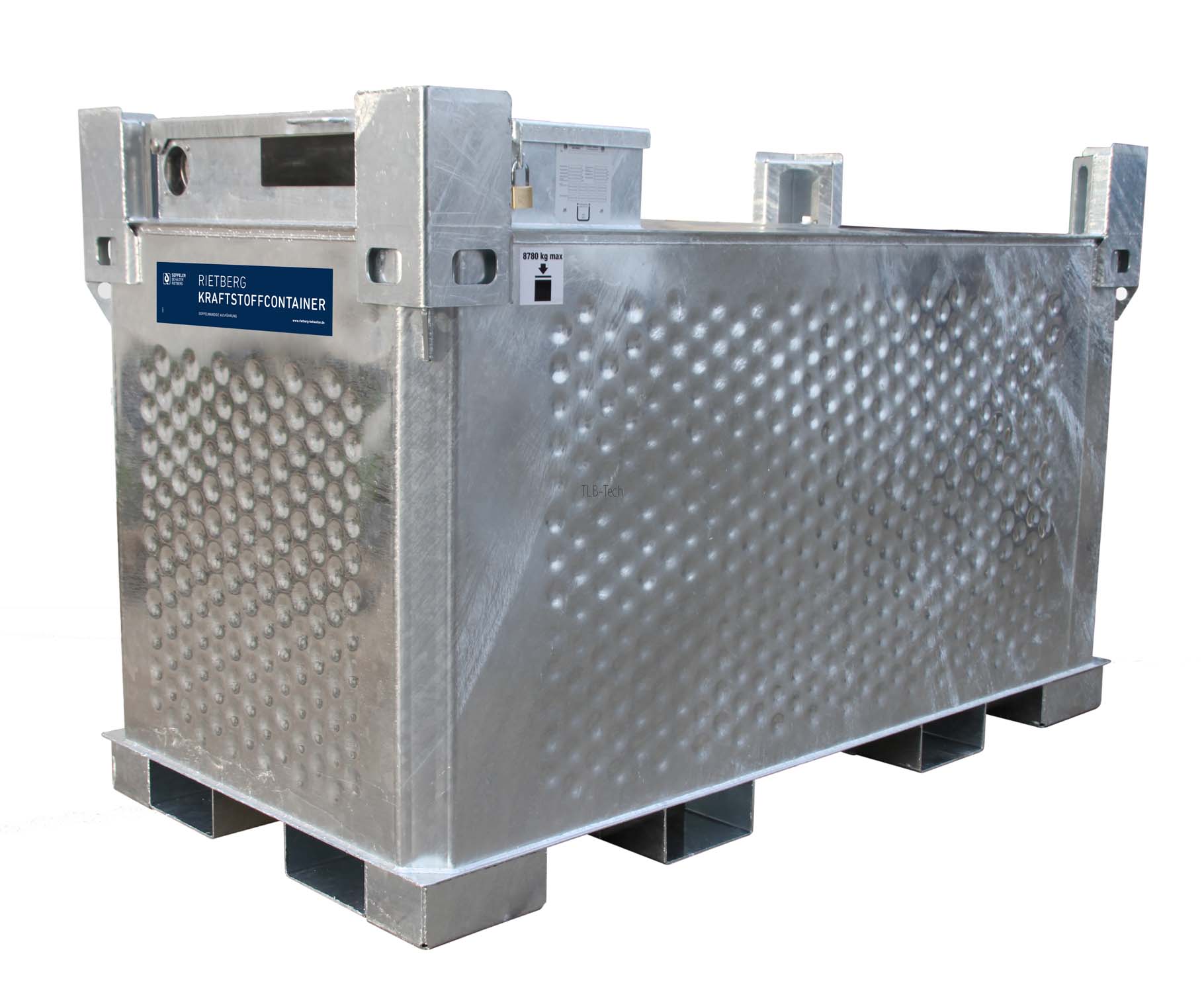 Kraftstoffcontainer Quadro AG für Aggregate Rietberg