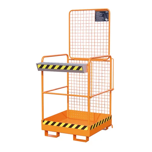 Piattaforma di sicurezza per carrello elevatore 835 x 1040 x 1900 mm