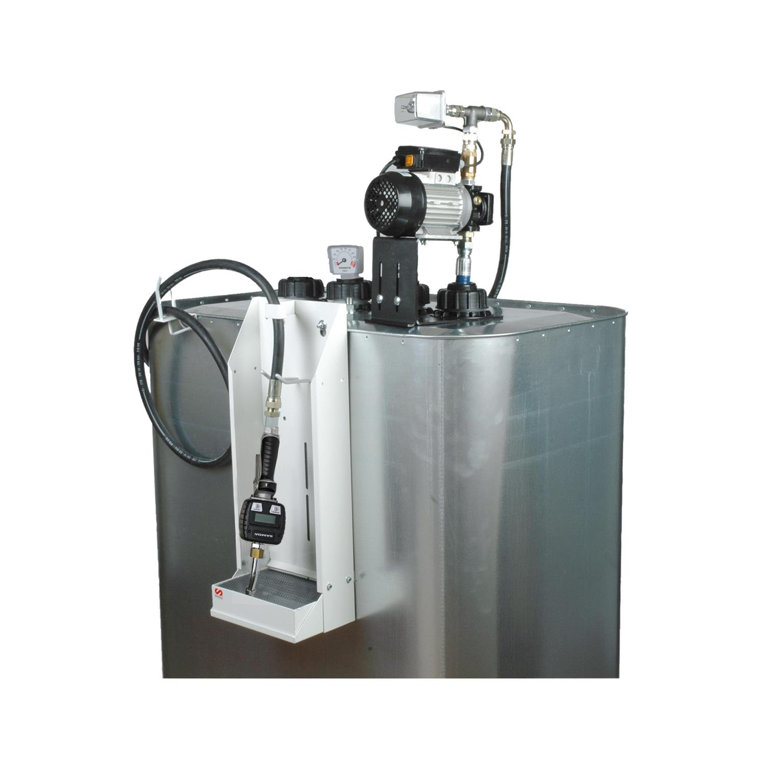 Kompakt-Ölanlage EZP 0.4 ECONO mit Tank 1000l Samoa-Hallbauer