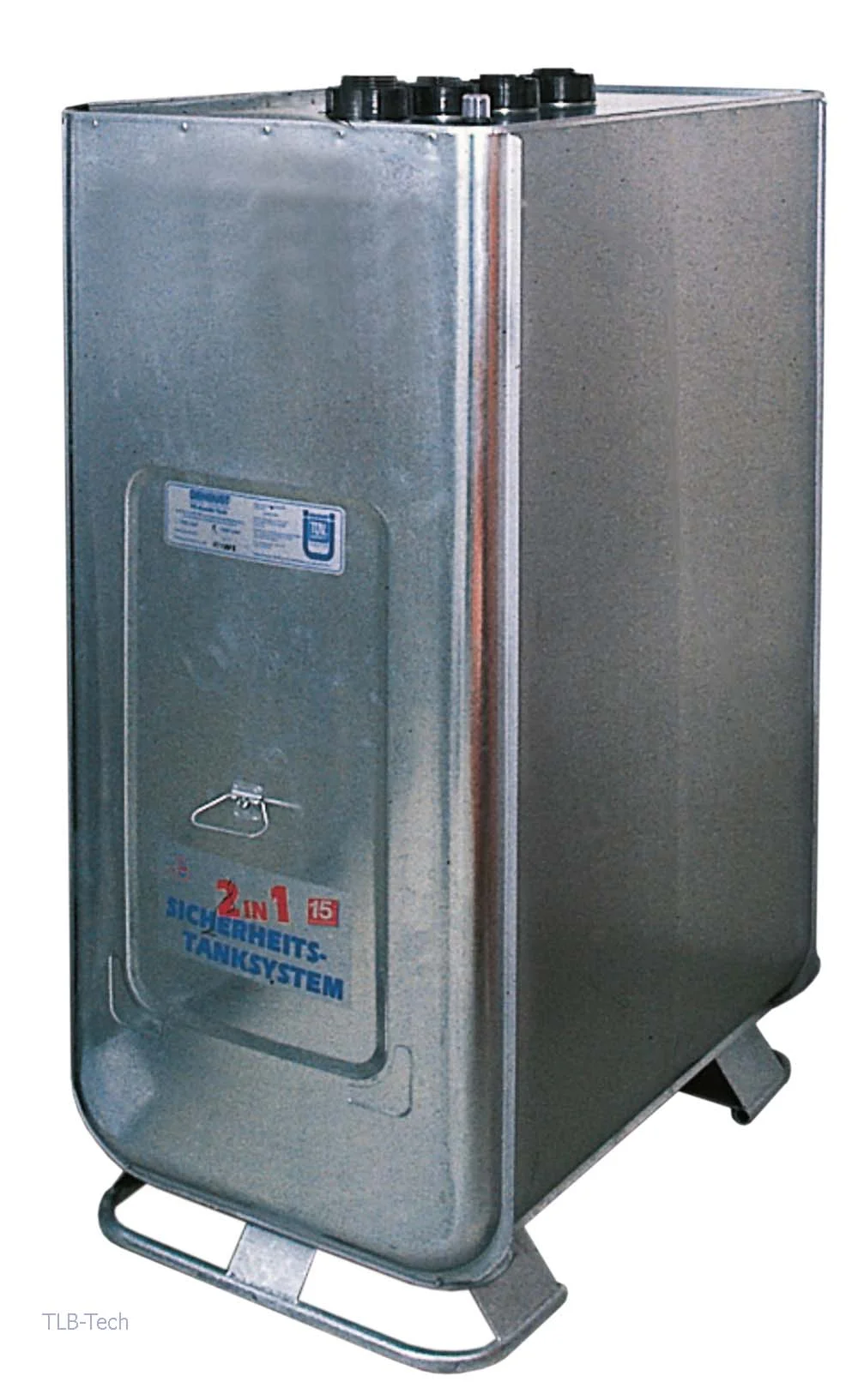 Serbatoio di stoccaggio combinato in PE da 1000 litri per diesel e olio combustibile