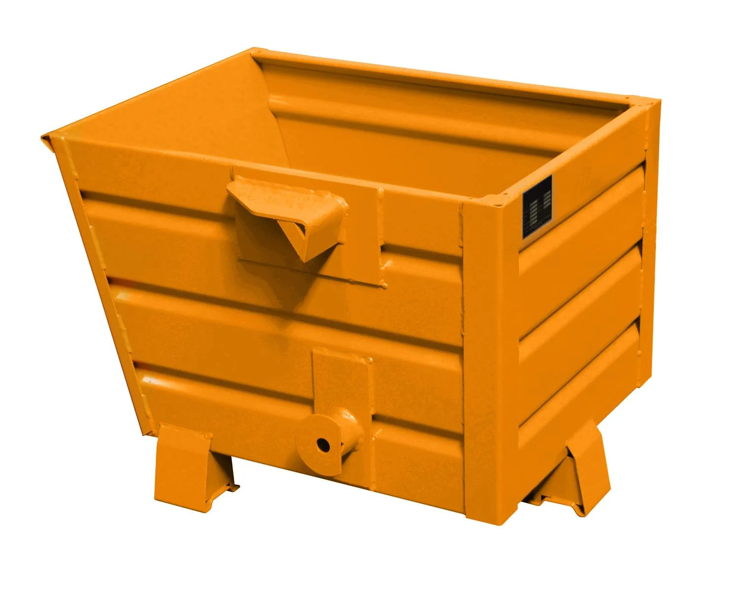 Stackable Tipper BSK 30 800x600x600mm 0.30m³ RAL 2000 Yellow Orange