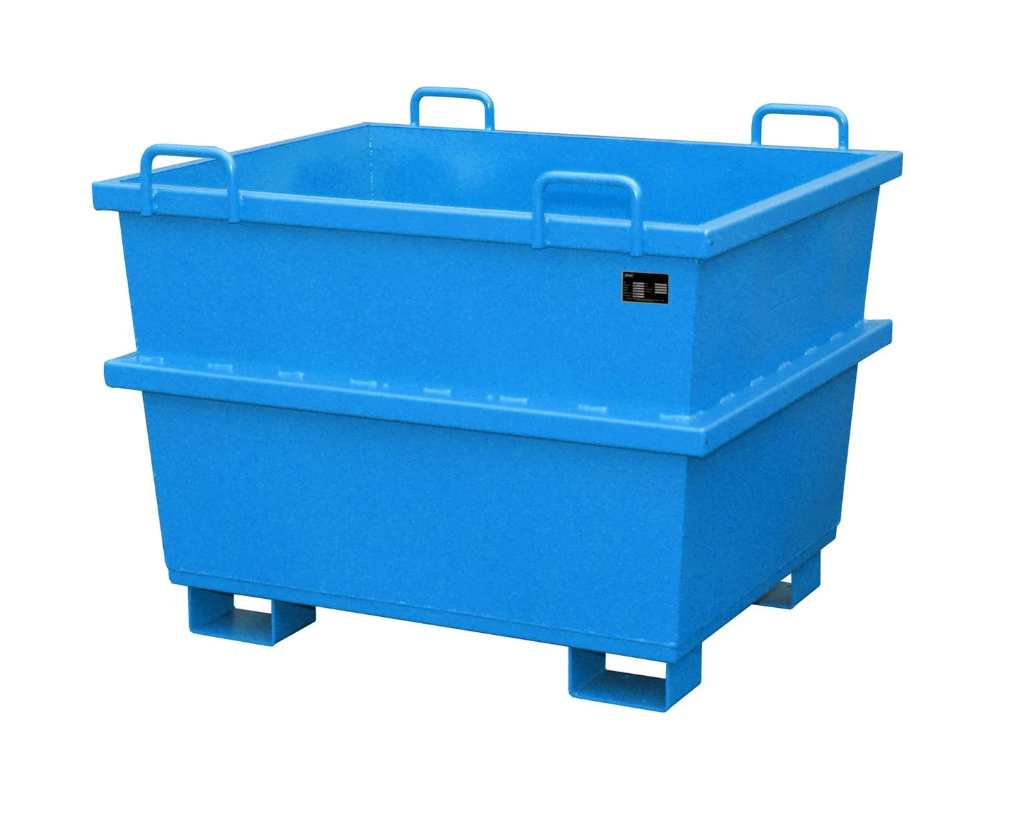 Universal-Container UC 750 0,75m³ 1040x1200x955mm RAL 5012 Lichtblau