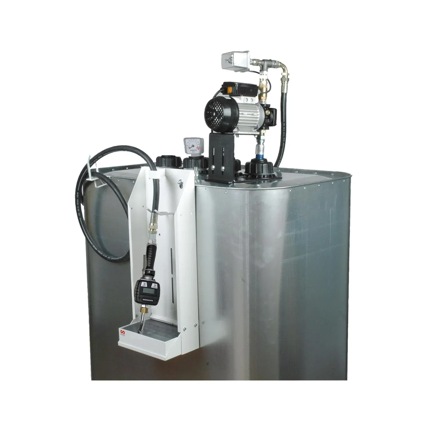 Kompakt-Ölanlage EZP 0.4 ECONO mit Tank 1000l Samoa-Hallbauer