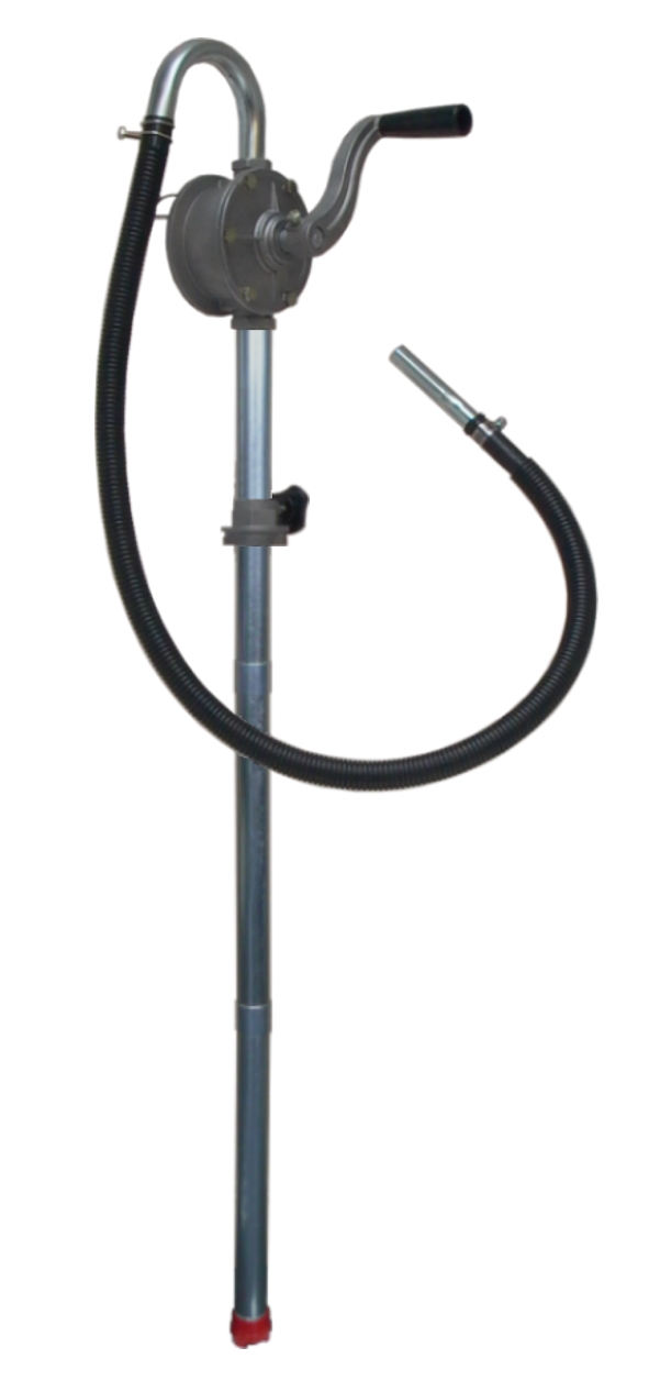 Aluminium-Kurbelpumpe RP 100-d incl. Schlauch Aluminium-Kurbelpumpe RP 100-d incl. Schlauch