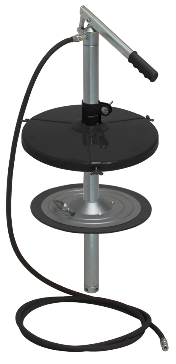 Hochdruck-Abschmiergerät Bucket Greaser 5-s Hochdruck-Abschmiergerät Bucket Greaser für 18kg Fetteimer, Innen-Ø 265-285 mm