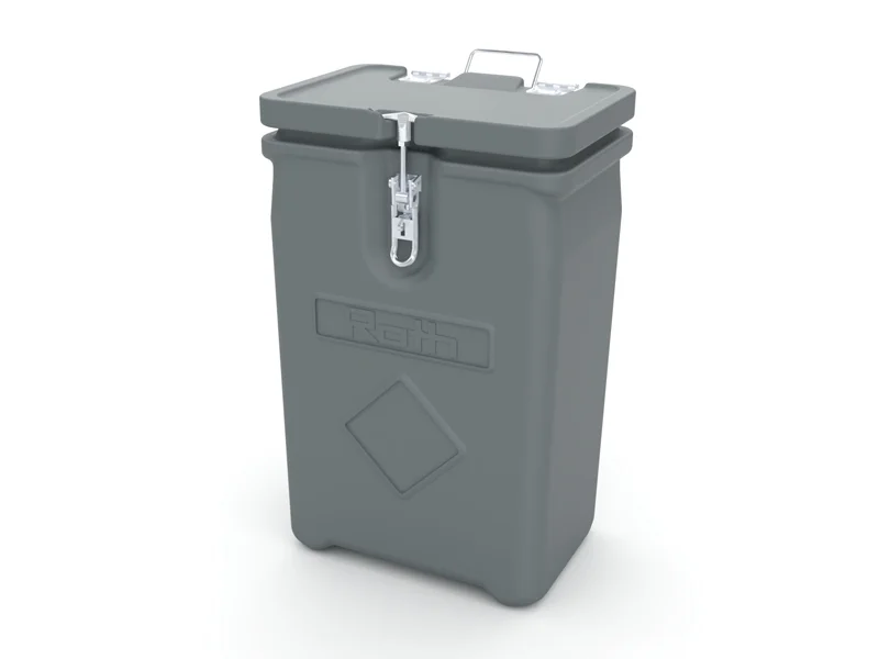 ROTH Box di Sicurezza 50 Litri Omologata ADR in PE-HD