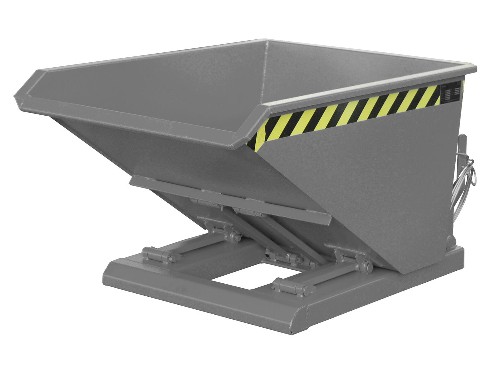 Kippbehälter NK 30 0,3m³ 1210x840x665mm RAL 7005 Mausgrau