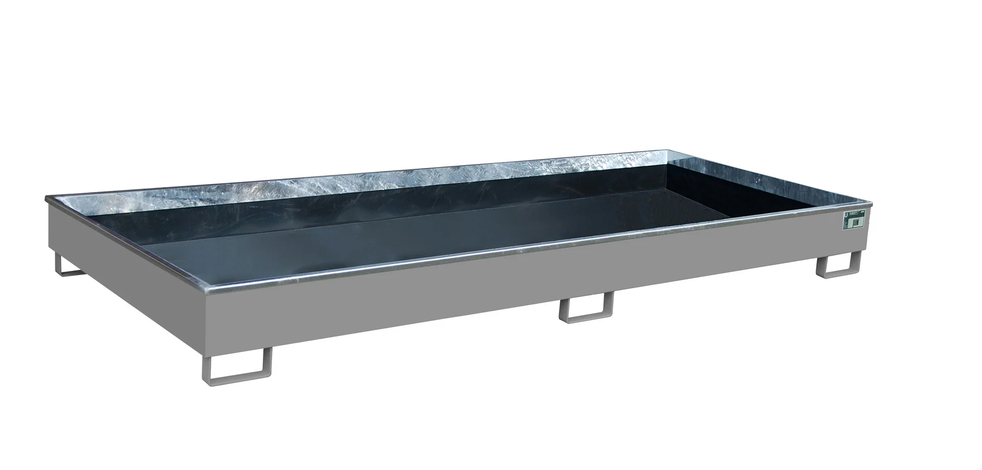 Shelving Tubs 3265x1315x270mm 540 Liters with PE Insert RAL 7005 Mouse Gray 🐭