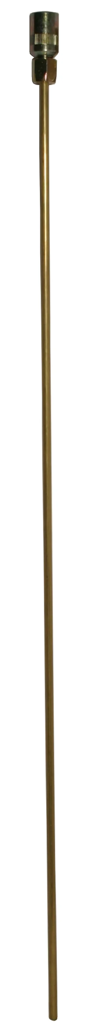 MATO Sonda di aspirazione rigida in metallo per apparecchiature per oli esausti, diametro 6 mm, lunghezza 680 mm