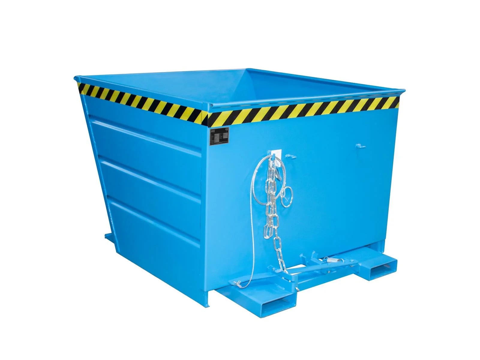 Kippbehälter VG 1100 1,10m³ 1440x1200x890mm RAL 5012 Lichtblau