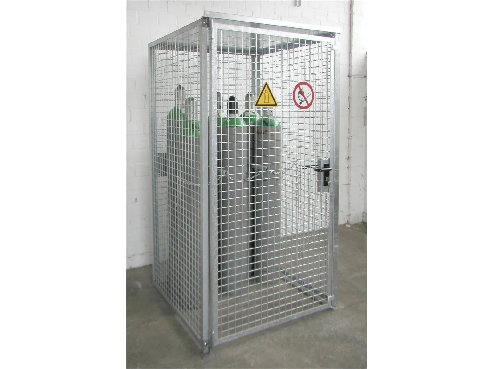 GFC-M0/D Gas Cylinder Container, Fire Galvanized 🔥