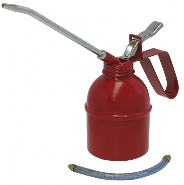 MATO Metallölkanne mit starrem und flexiblem Auslauf und Metallpumpwerk ca. 300 ccm MATO Metallölkanne mit starrem und flexiblem Auslauf und Metallpumpwerk ca. 300 ccm