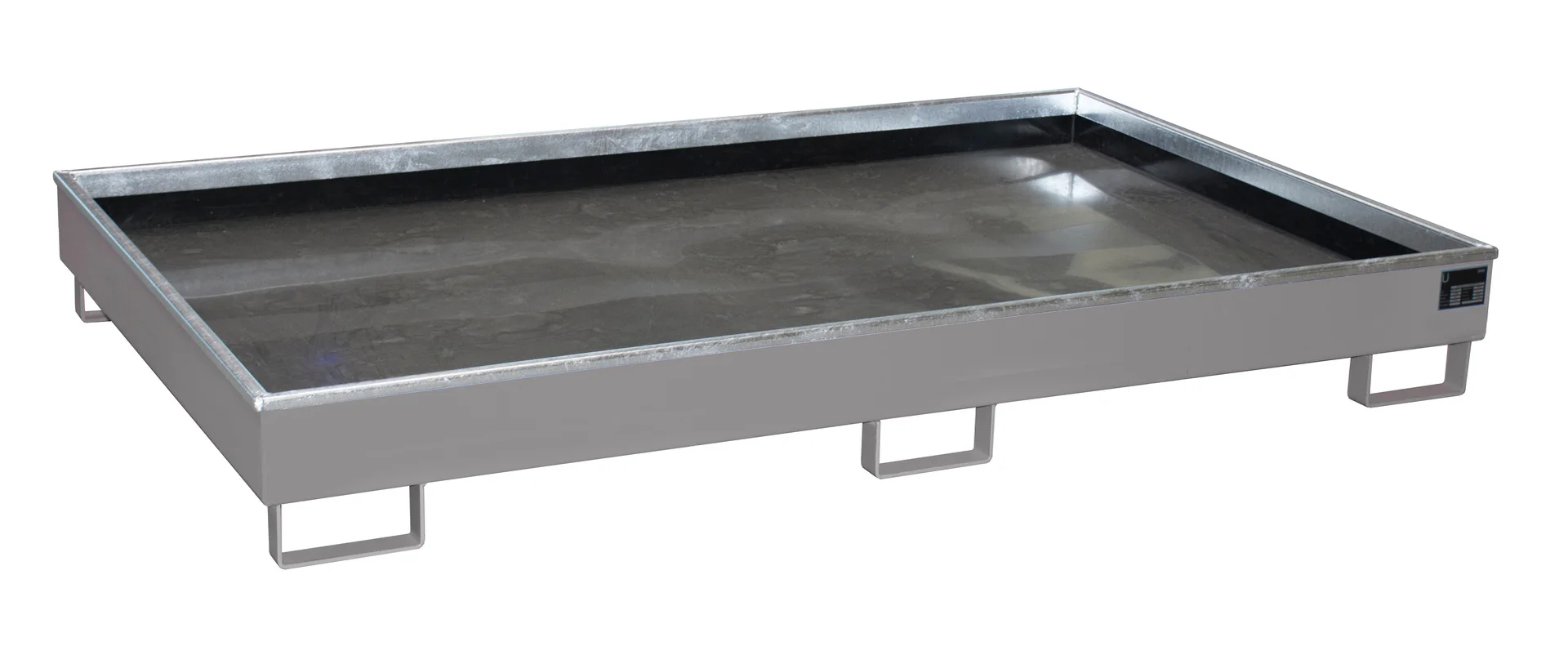 Shelf Tubs 2165x1315x230mm 240 Liters with PE Insert RAL 7005 Mouse Gray 🐭