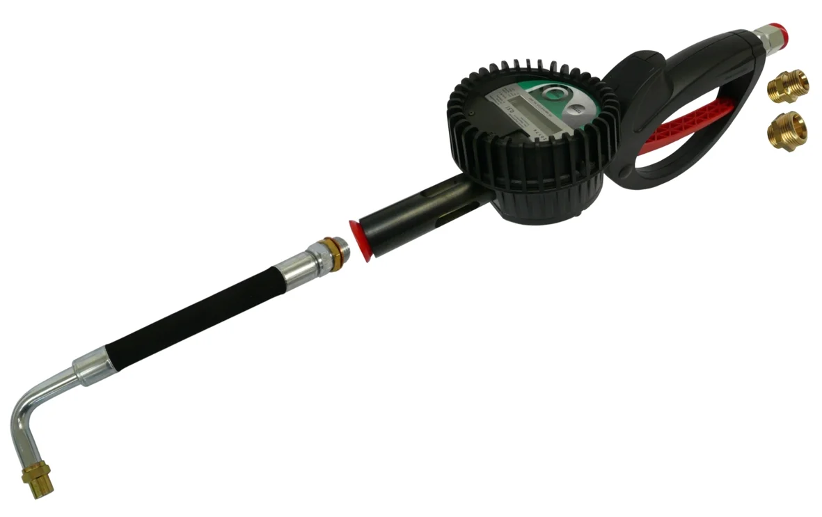 Electronic Flow Meter, Calibratable with MID Approval, with Swivel Joint, Without Outlet