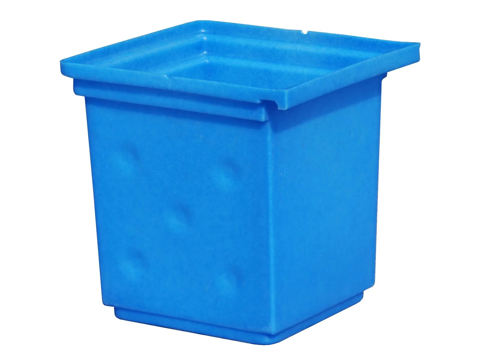 Contenitore aggiuntivo per vasche di raccolta in PE VB 2, Abfalleimer, Müllbehälter, Blauer Eimer, Kunststoffbehälter, Deckelrand