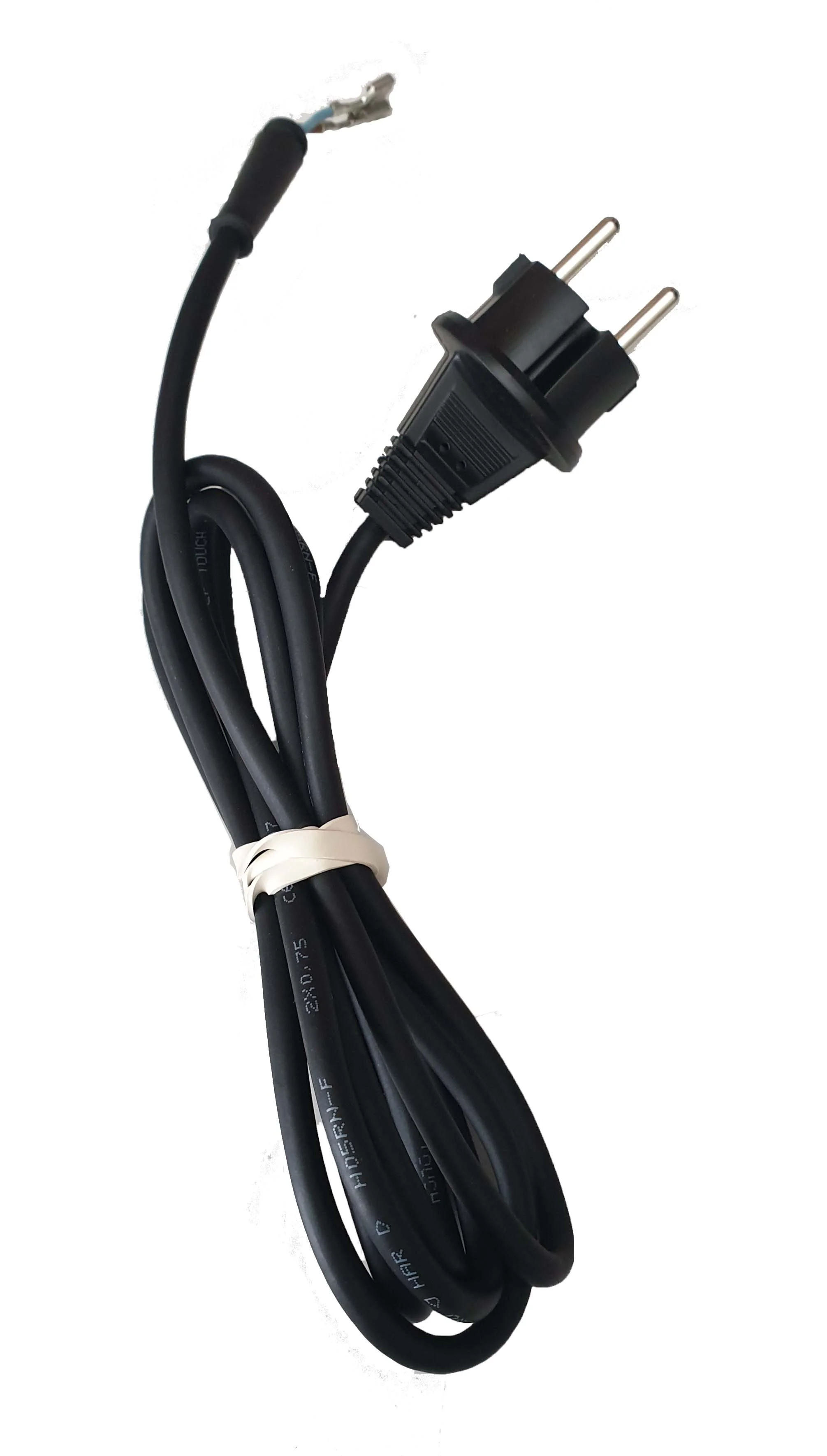 Cavo di collegamento U1268/20.B HO5RN-F, completo di protezione da pieghe e spine di contatto piatte per Hornet W40