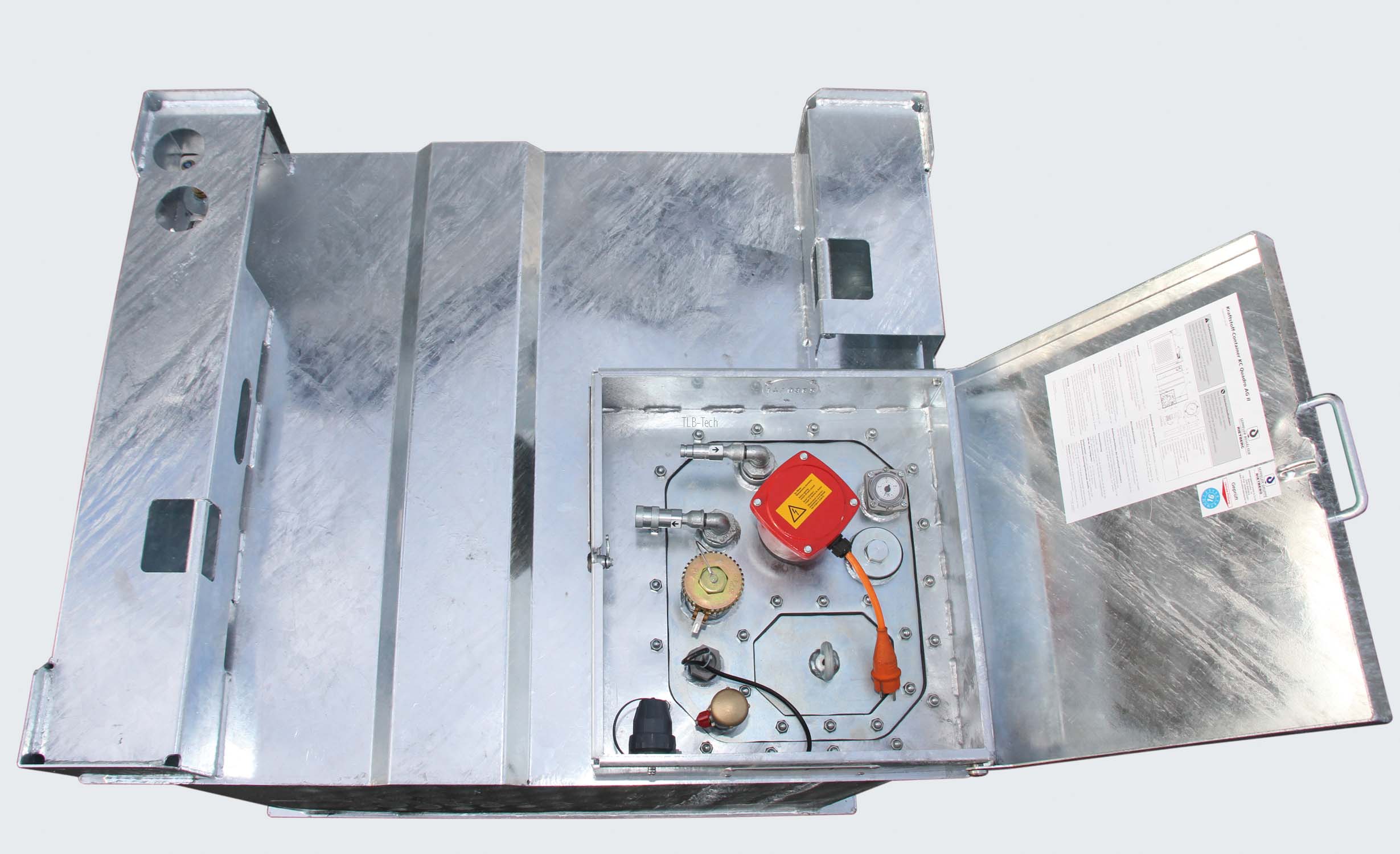 Kraftstoffcontainer Quadro AG für Aggregate Rietberg