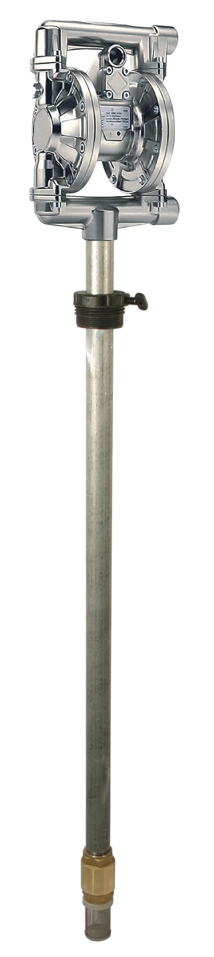 MATO Pneumatische Doppel-Membranpumpe DP 60 T zur Montage für 200 Liter Ölfässer