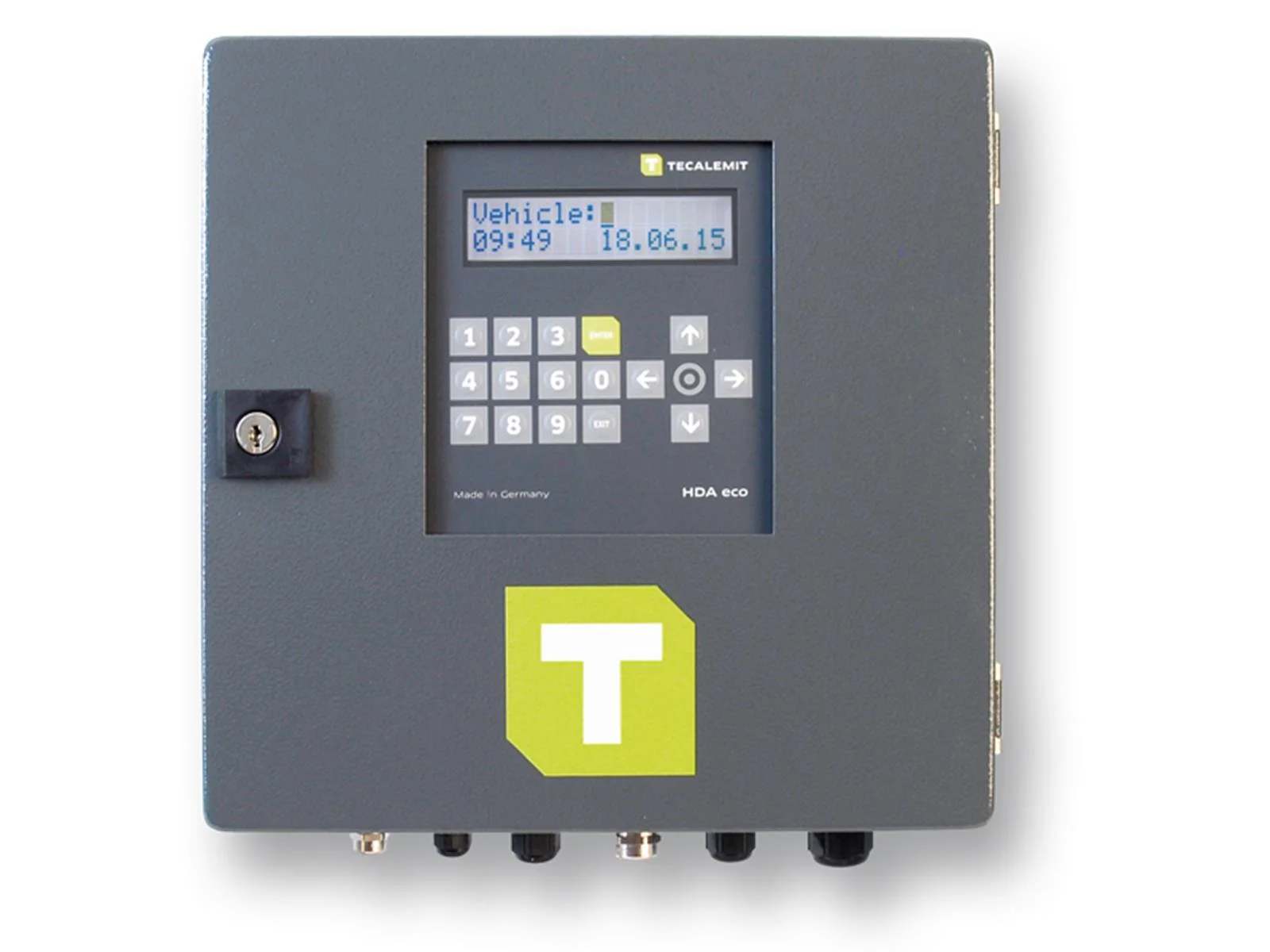 Distributore automatico HDA eco per un punto di rifornimento, rilevamento dati di rifornimento HDA eco