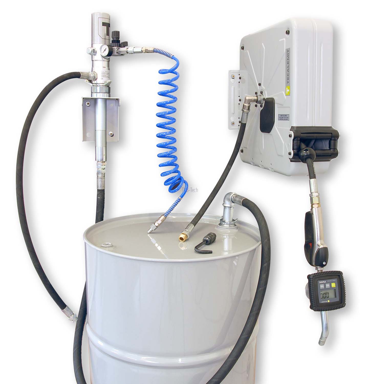 Druckluftpumpen-Set TECPUMP DP36 pro Übersetzungsverhältnis 3:1 Druckluftpumpen-Set TECPUMP DP36 pro Übersetzungsverhältnis 3:1