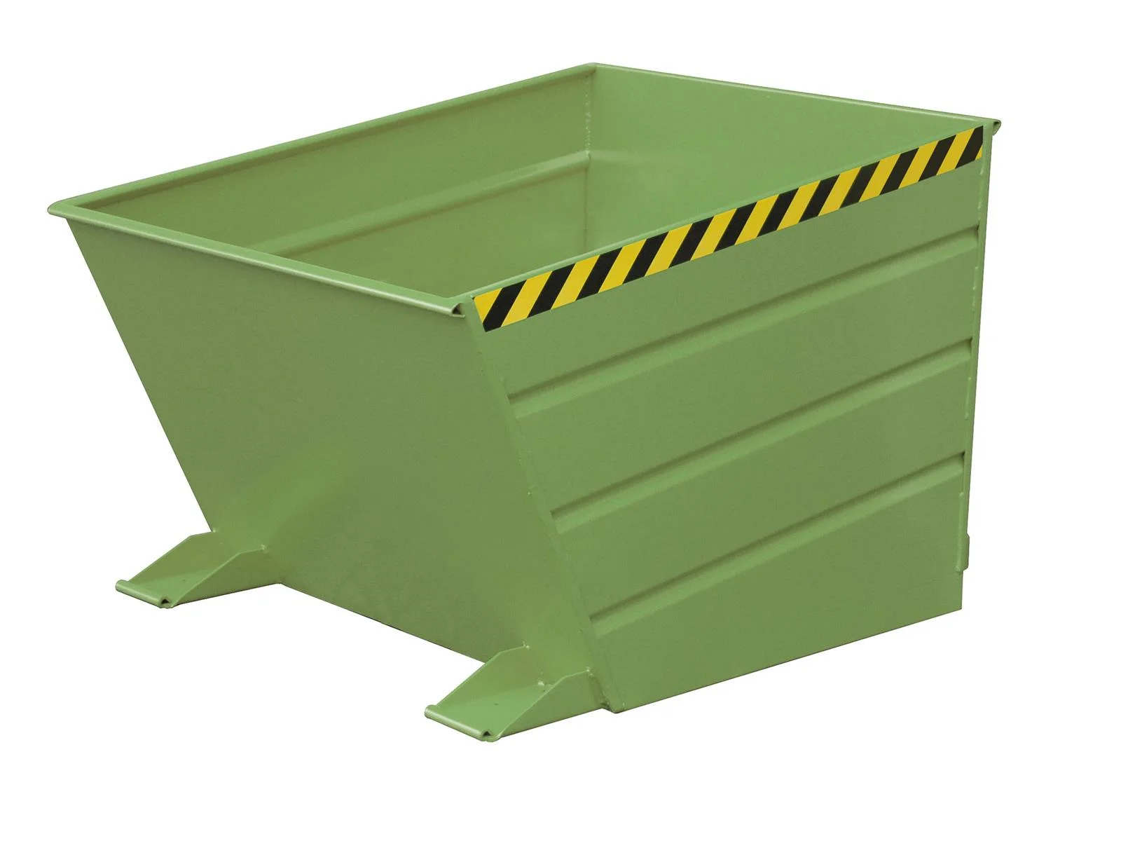 Kippbehälter VD 650 0,65m³ 1445x800x890mm RAL 6011 Resedagrün