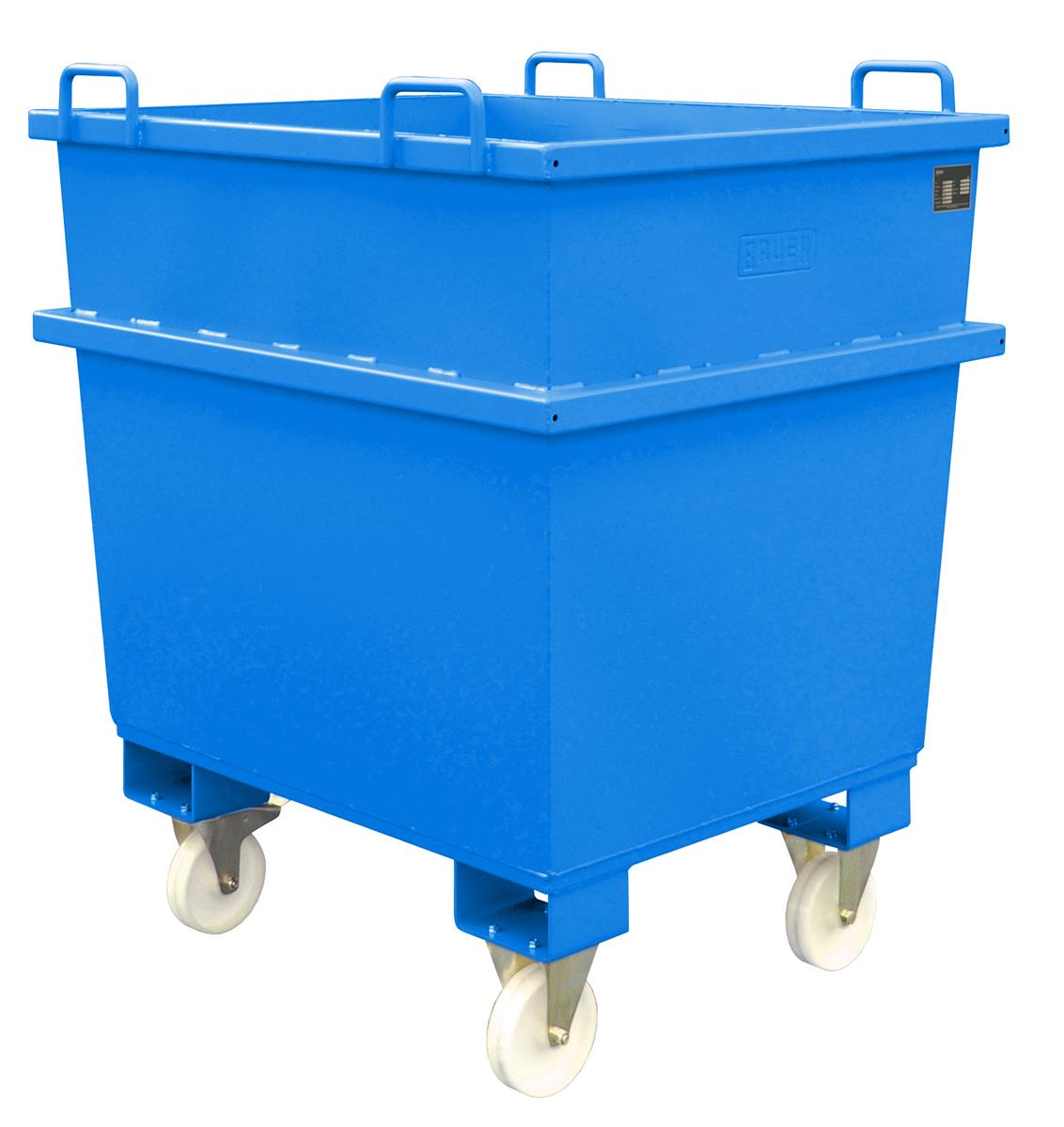 Universal-Container UC 1000 1m³ 1040x1200x1215mm RAL 5012 Lichtblau