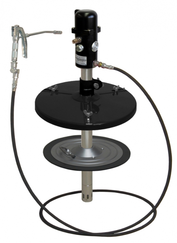 Druckluftschmiergerät pneuMATO 55 stationär für 18/20 kg JOKEY-Kunststoffgebinde