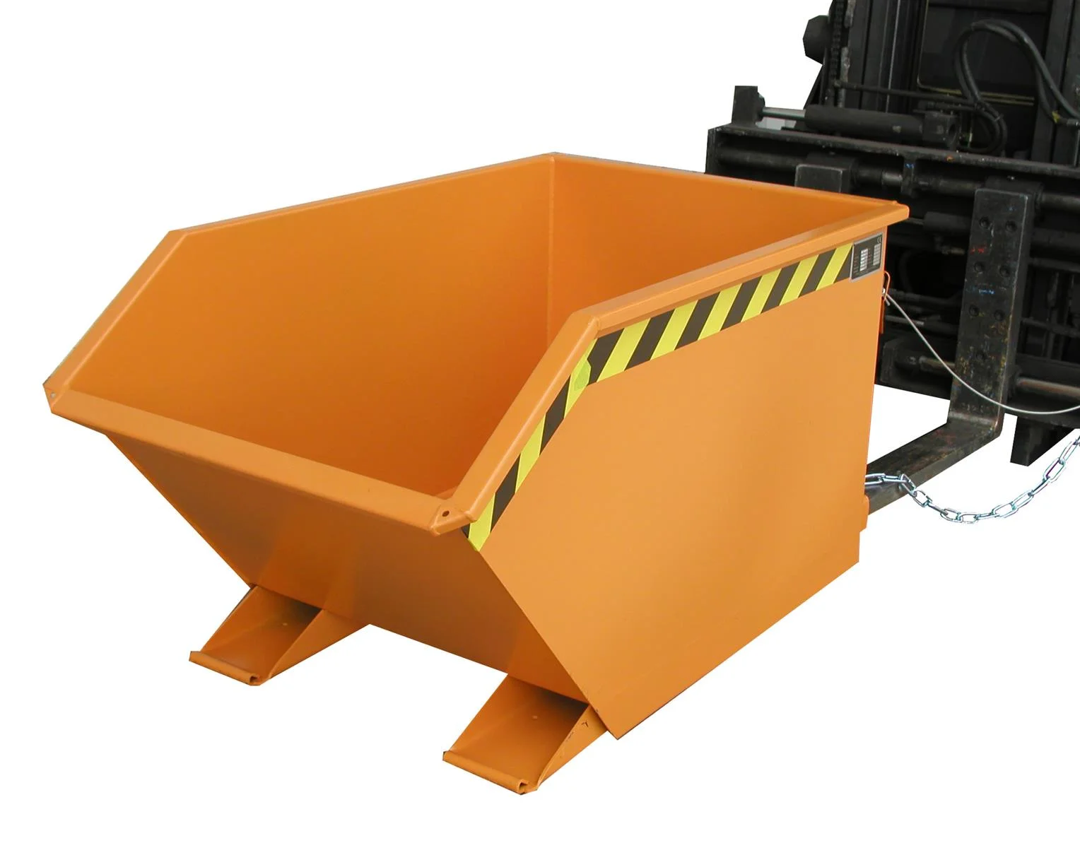 Tipping Container GU 500 0.50m³ 1440x780x680mm RAL 2000 Yellow Orange
