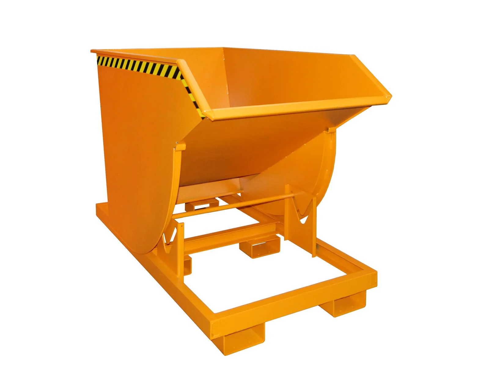 Tipping Container BKM 100 1m³ 1760x1060x1270mm RAL 2000 Yellow Orange