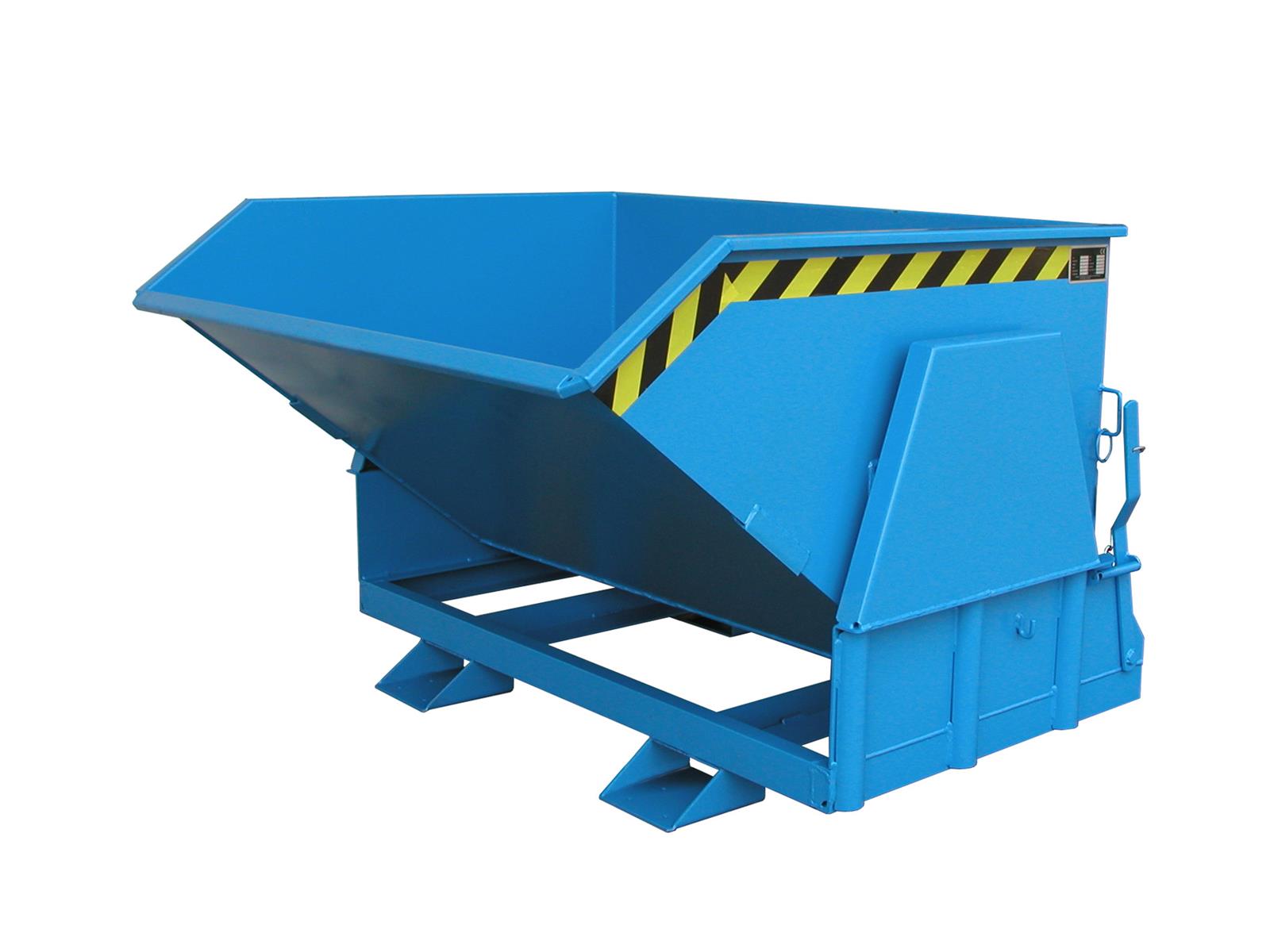 Tilting Container BK 80, 0.80m³, 1430x1150x1070mm, RAL 5012 Light Blue