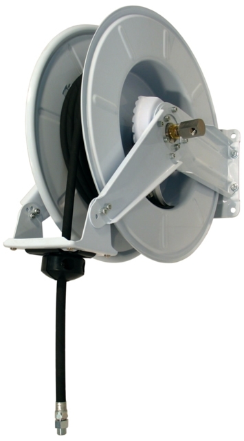 Avvolgitubo per grasso aperto, con tubo ad alta pressione da 15 m DN 6.